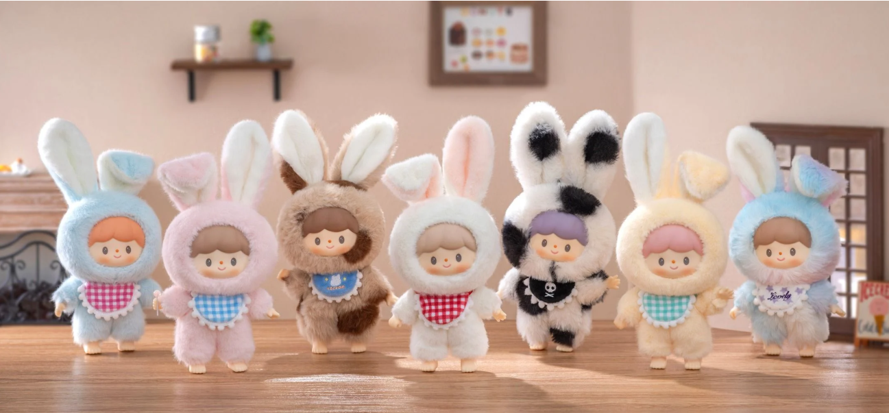 Finding Unicorn zZoton Delicious Bunny Blind Box Plush Figure