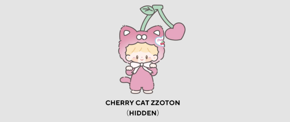 Finding Unicorn zZoton My Little Cat Fruit Party Blind Box Plush Figure