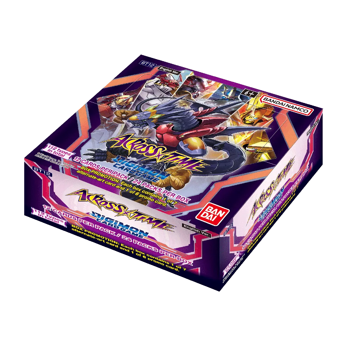 Digimon Card Game BT12 Across Time Booster Box