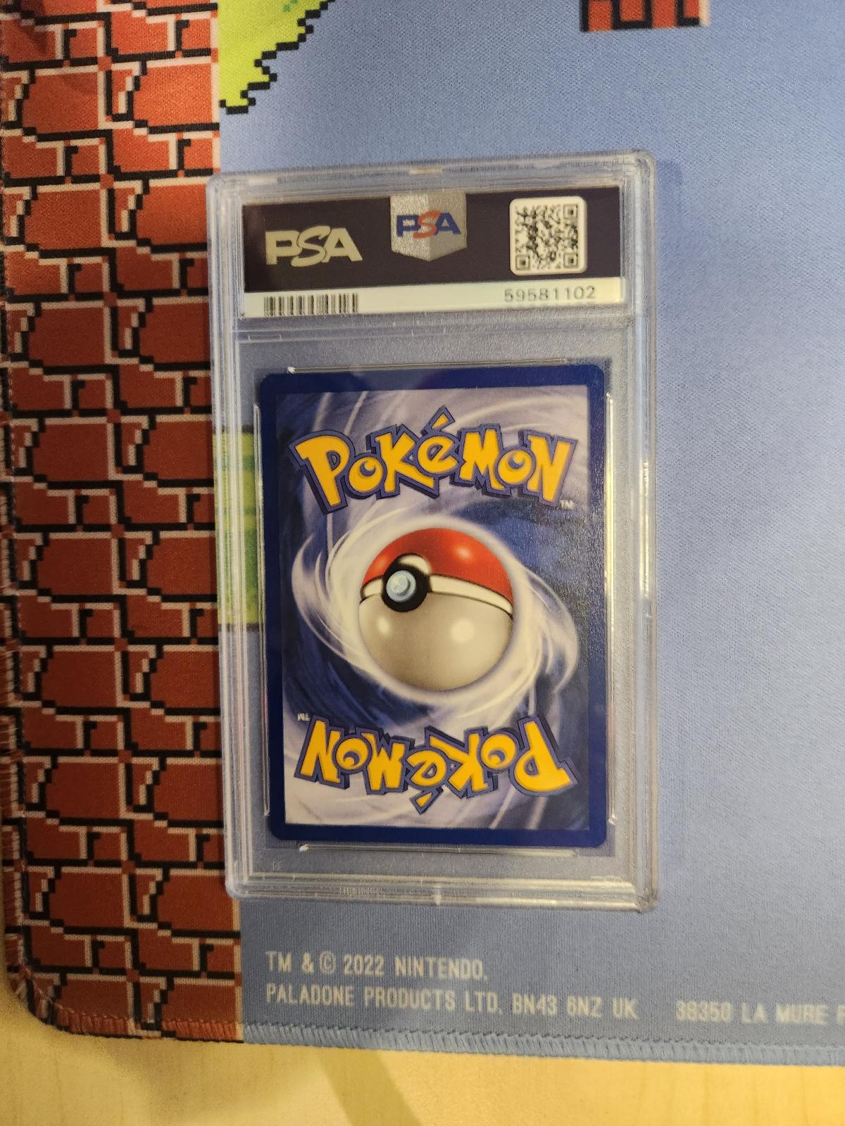 WATER ENERGY 102/102 GAME POKEMON PSA 9