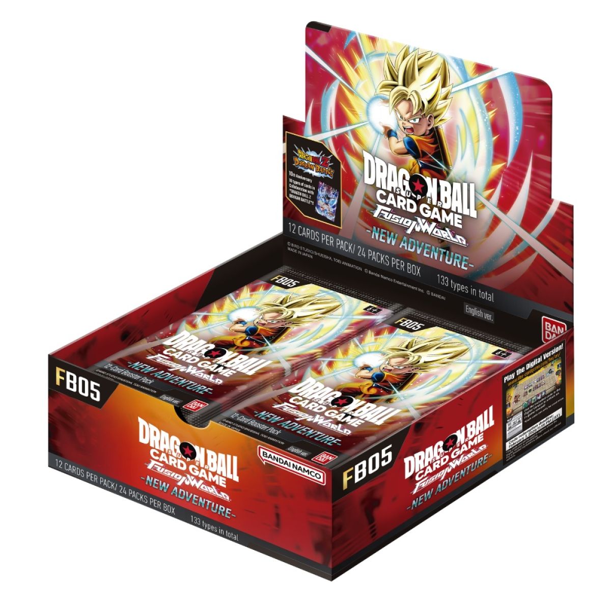 Dragon Ball Fusion World New Adventure FB05 Booster Box