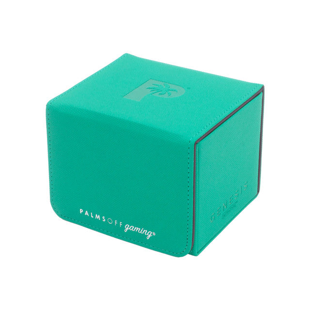 Palms Off Gaming Teal Genesis Deck Box