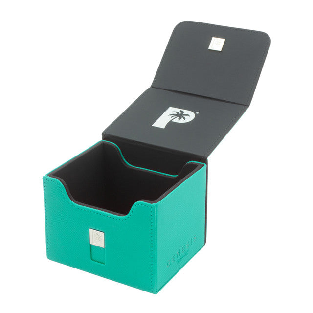 Palms Off Gaming Teal Genesis Deck Box