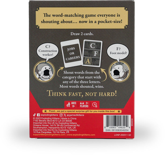 Really Loud Librarians Grab & Game