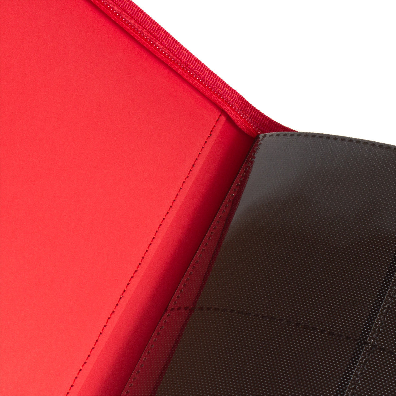 Palms Off STEALTH 12 Pocket Zip Trading Card Binder - Red