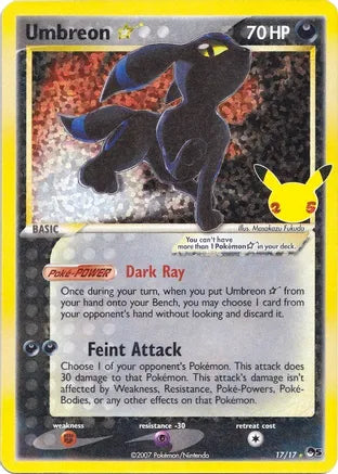 Celebrations Collection Umbreon Star