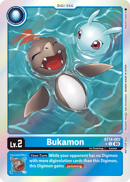 BT14-002 Bukamon (Blast ACE Box Promotion Pack) Single