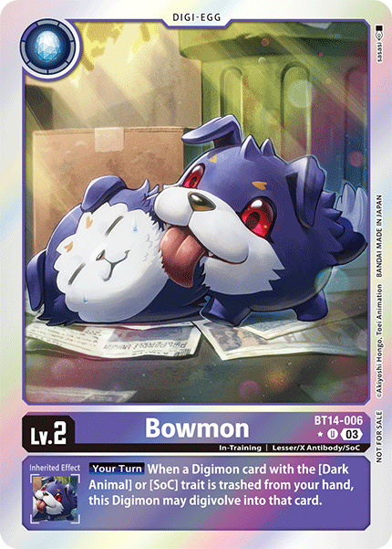 BT14-006 Bowmon (Blast ACE Box Promotion Pack) Single