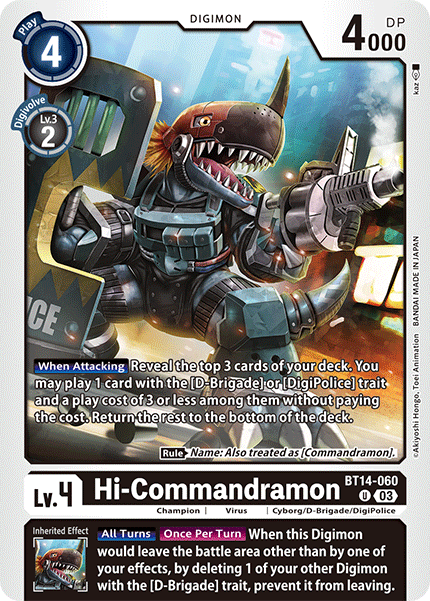 BT14-060 Hi-Commandramon Single