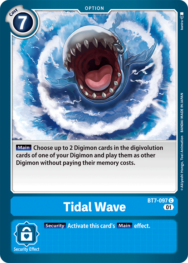 BT7-097 Tidal Wave Single