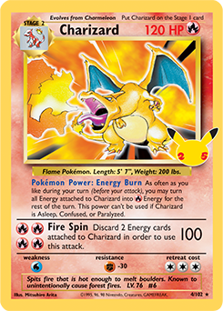 Celebrations Collection Charizard