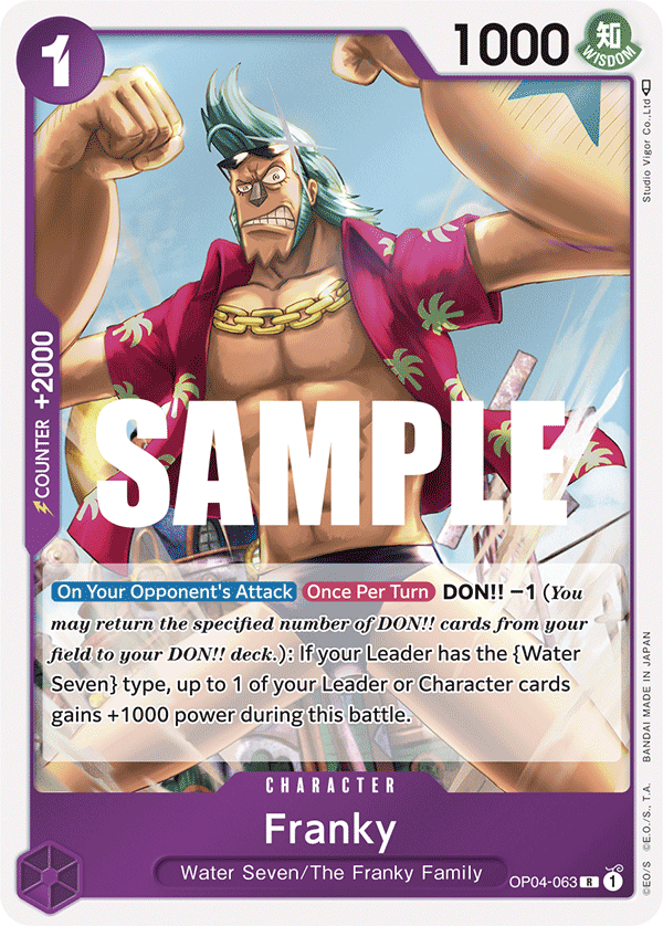 OP04-063 Franky Single