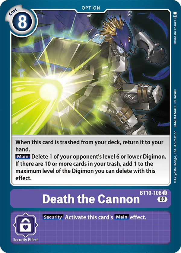 BT10-108 Death the Cannon Single