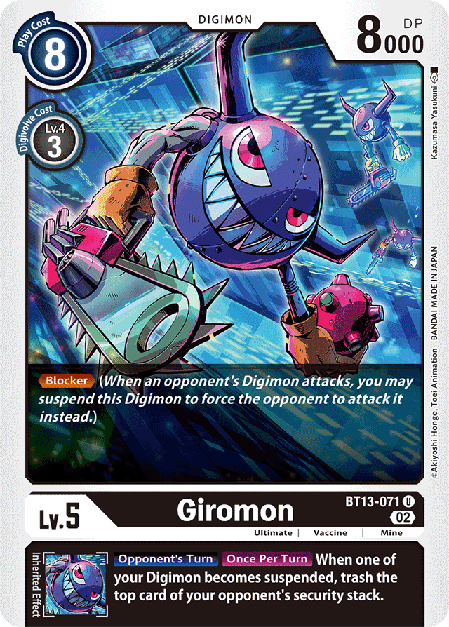 BT13-071 Giromon Single