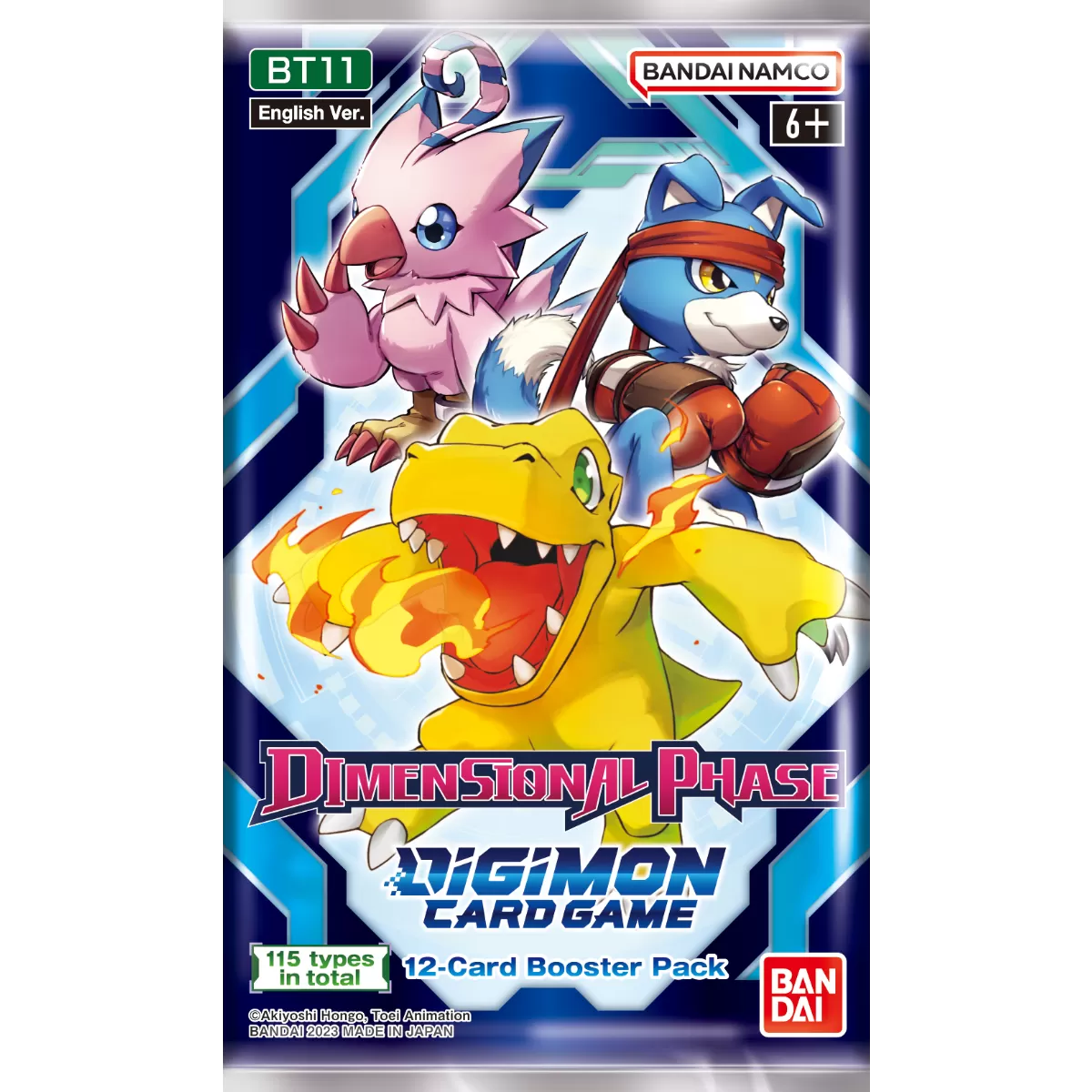 Digimon Card Game BT11 Dimensional Phase Booster Box
