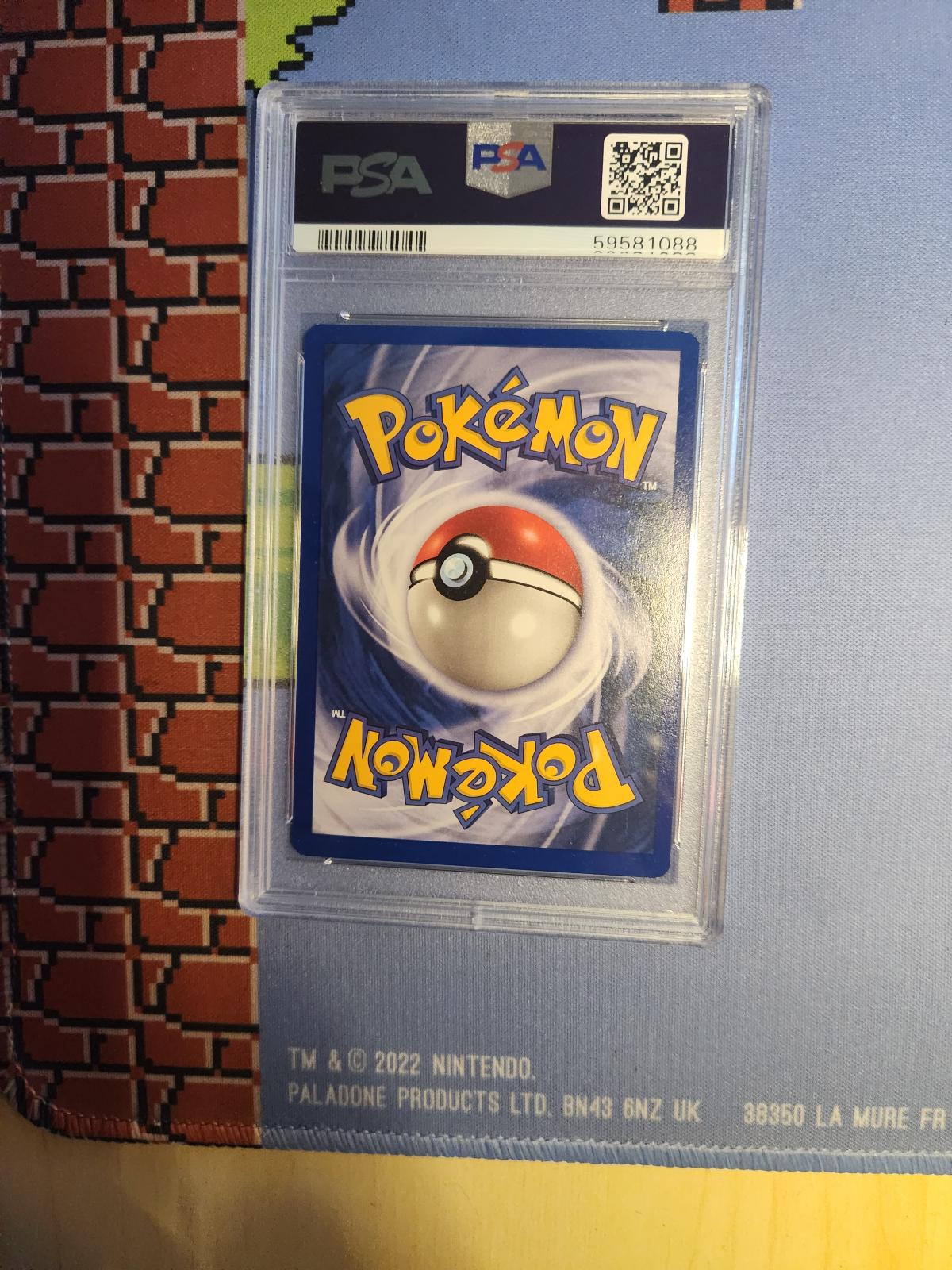 PROFESSOR OAK 88/102 GAME POKEMON PSA 7