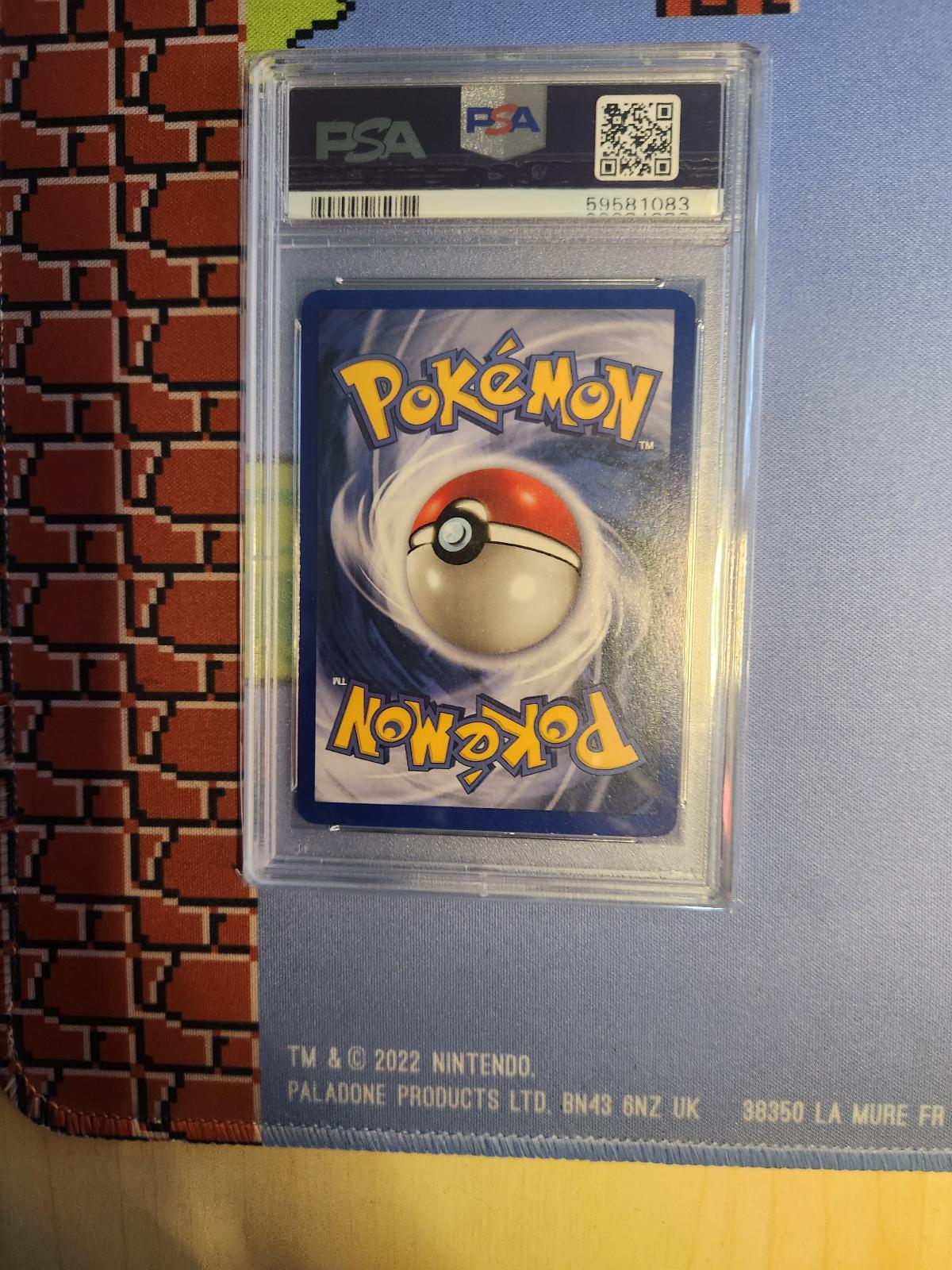 MAINTENANCE 83/102 GAME POKEMON PSA 9