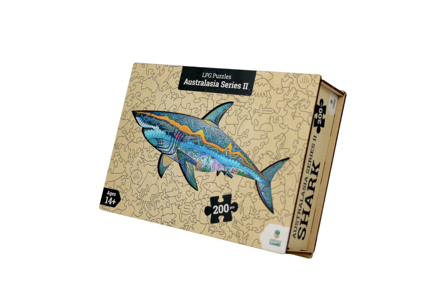 LPG Wooden Shark Puzzle