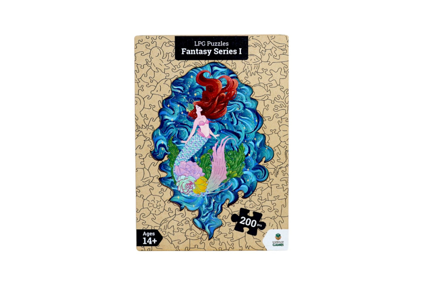 LPG Wooden Mermaid Puzzle