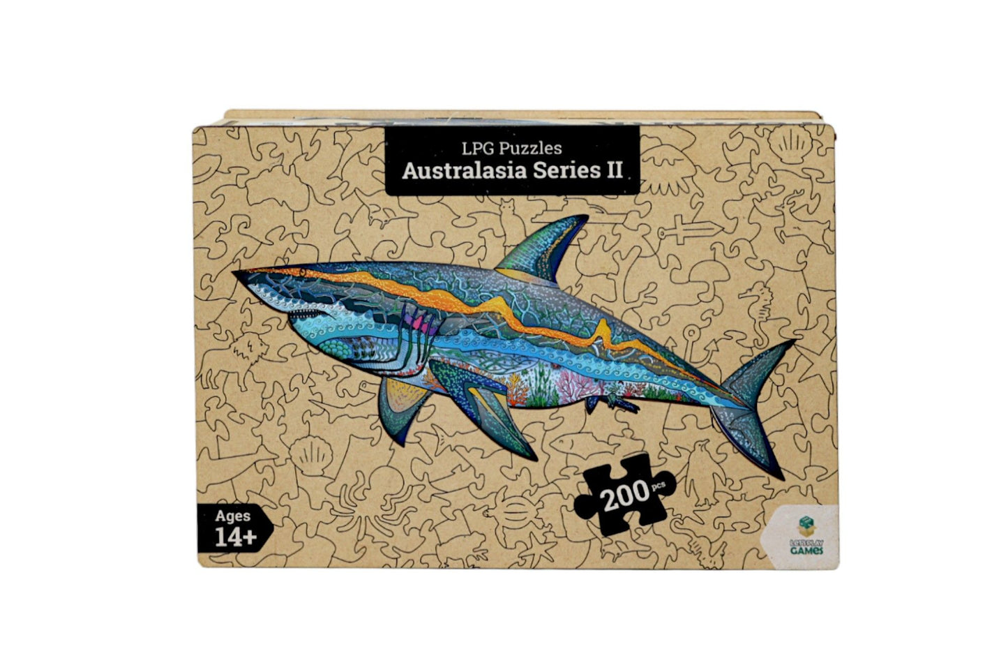 LPG Wooden Shark Puzzle