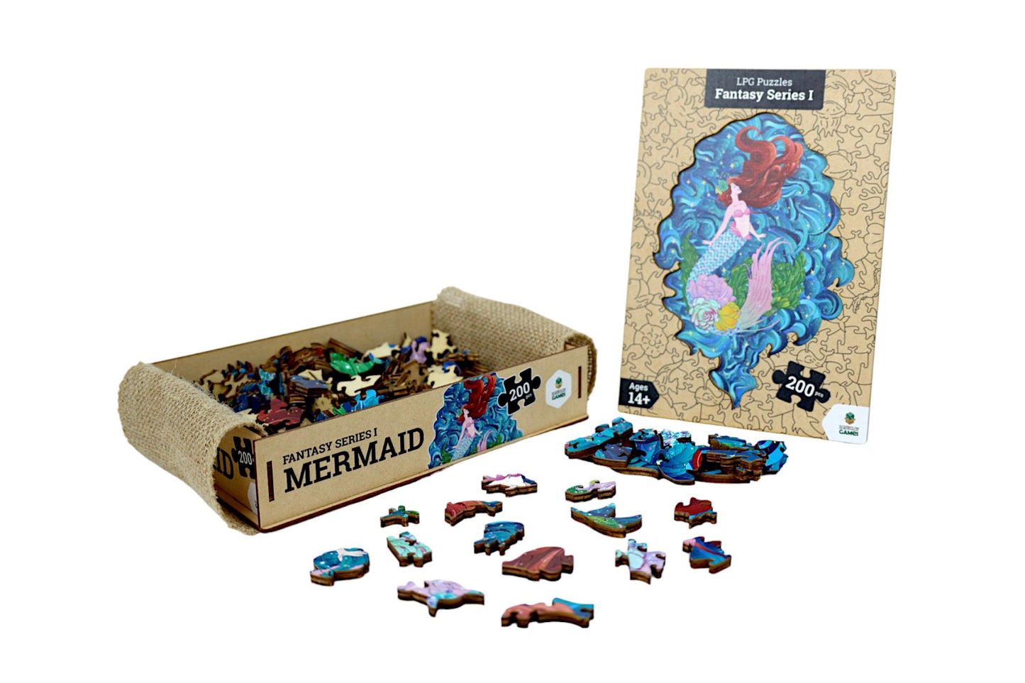 LPG Wooden Mermaid Puzzle