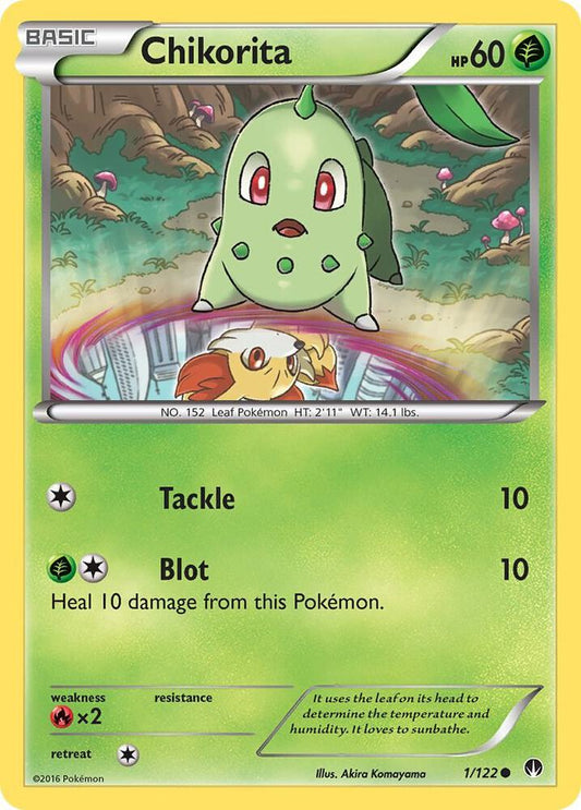 Chikorita 1/122 Single