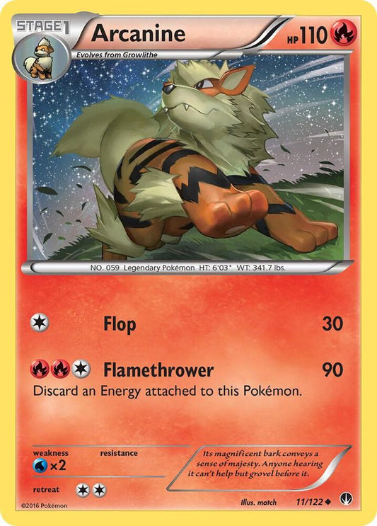 Arcanine 11/122 Single