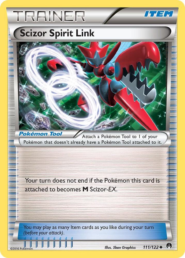Scizor Spirit Link 111/122 Single