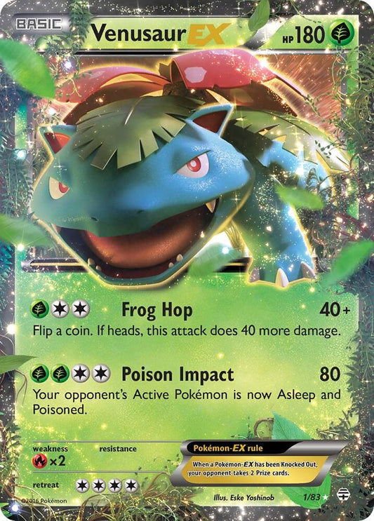 Venusaur EX 1/83 Holo Single