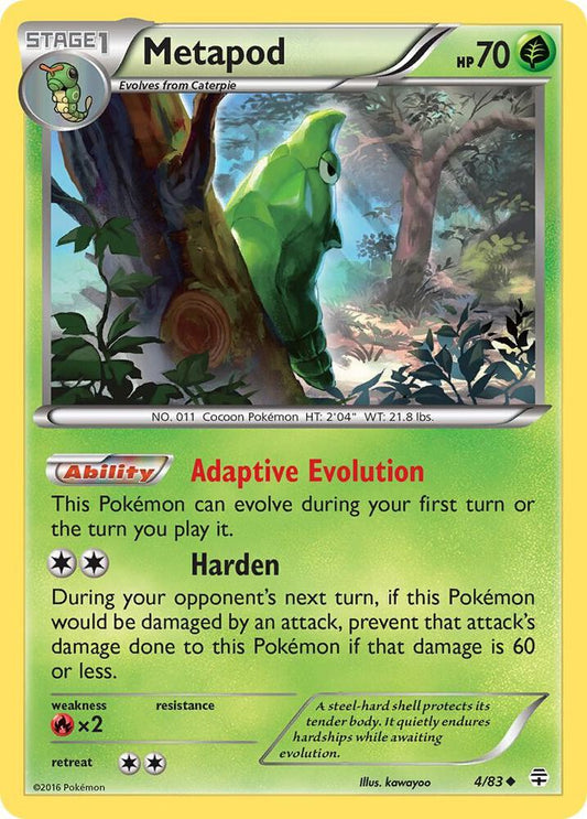Metapod 4/83 Single