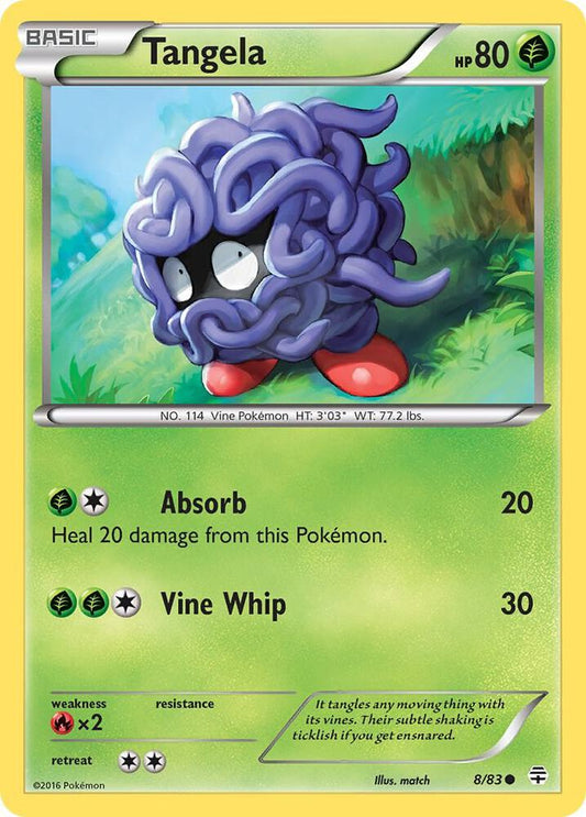 Tangela 8/83 Single