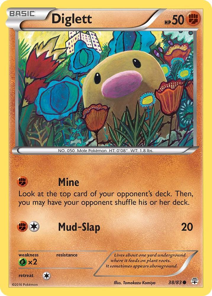 Diglett 38/83 Single