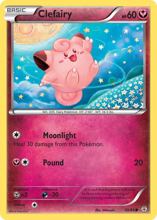 Clefairy 50/83 Single