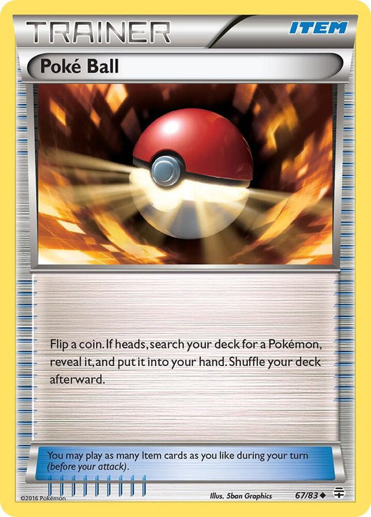 Poke Ball 67/83 Single