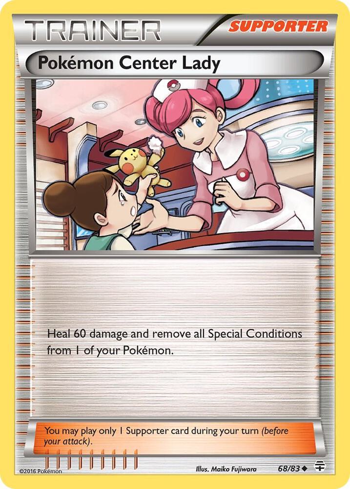 Pokemon Center Lady 68/83 Single