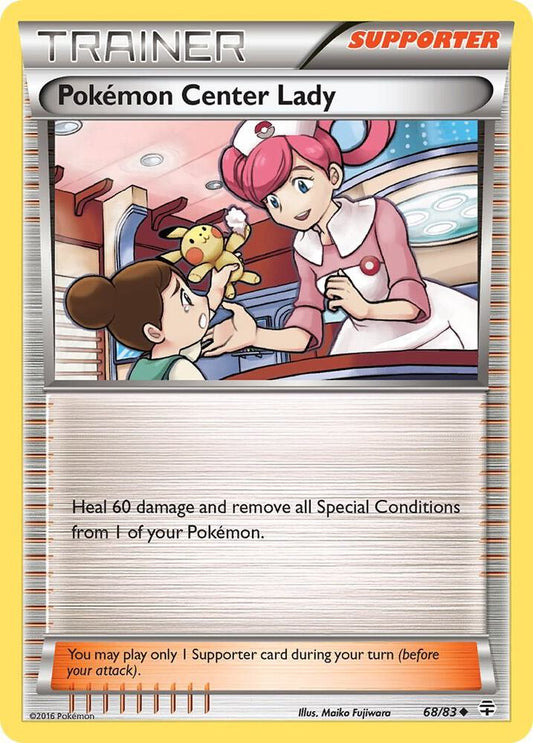 Pokemon Center Lady 68/83 Single
