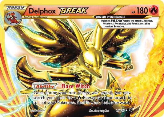Delphox BREAK 14/124 Holo Single