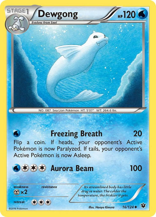Dewgong 16/124 Single