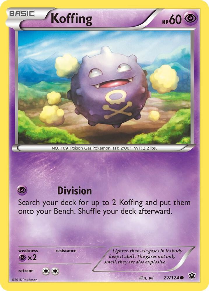 Koffing 27/124 Single