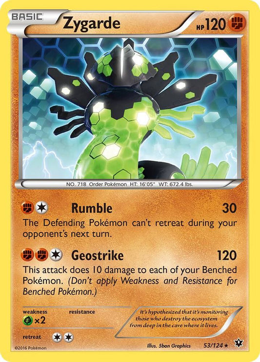Zygarde 53/124 Single