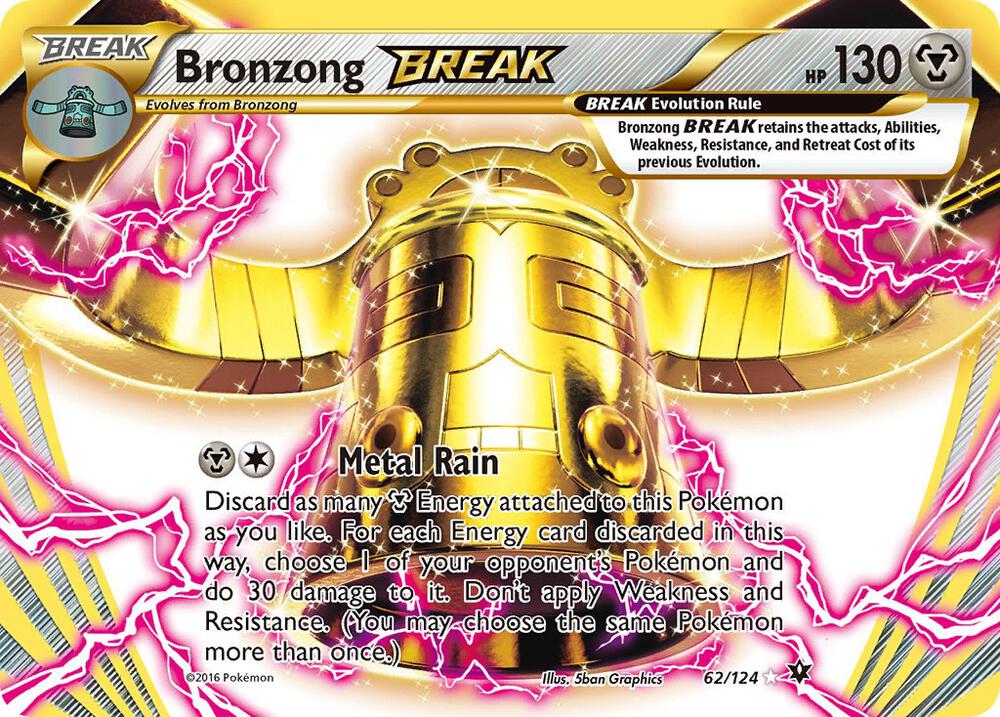 Bronzong BREAK 62/124 Holo Single