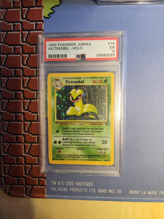 VICTREEBEL HOLO 14/64 JUNGLE POKEMON PSA 5