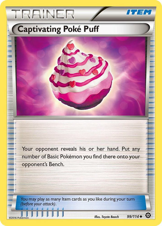 Captivating Poke Puff 99/114 Single