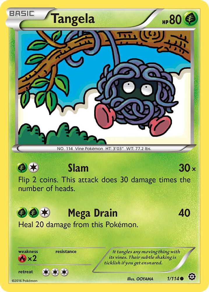 Tangela 1/114 Single