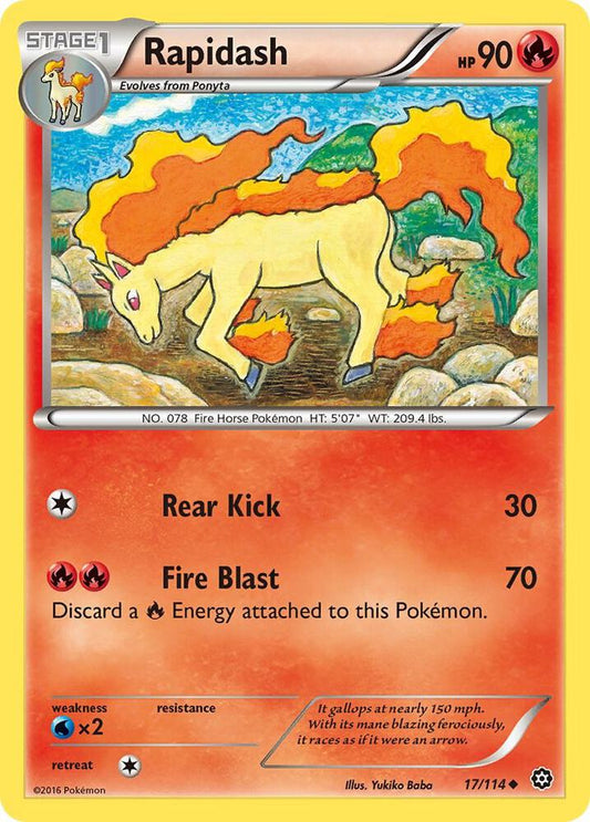 Rapidash 17/114 Single