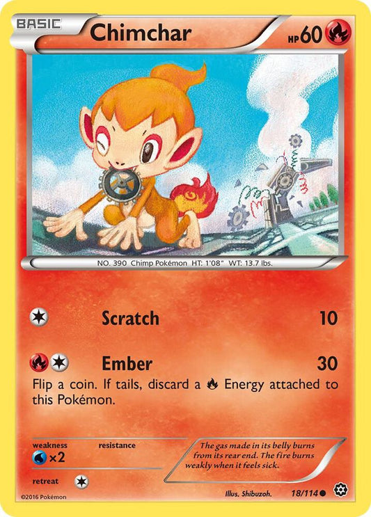 Chimchar 18/114 Single