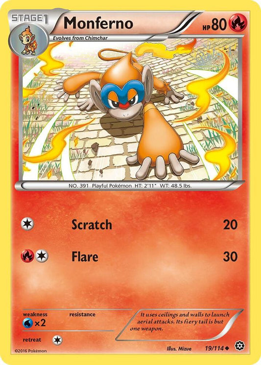 Monferno 19/114 Single