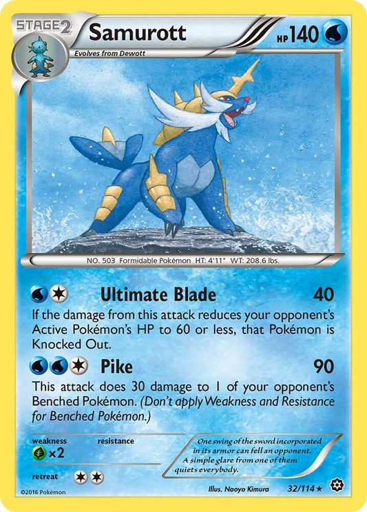 Samurott 32/114 Single