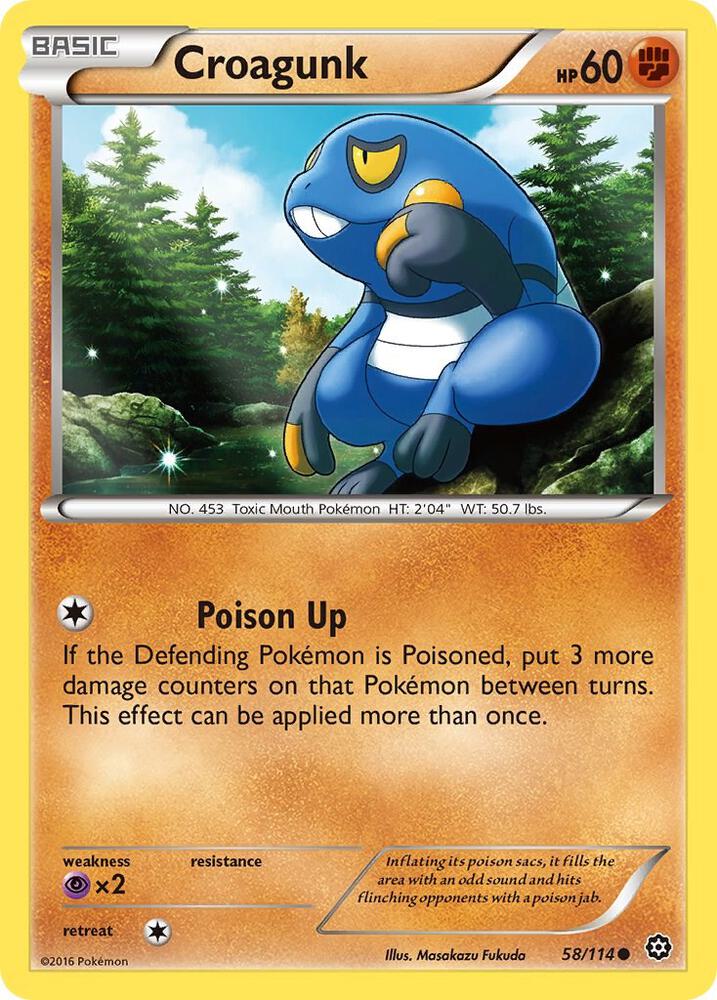 Croagunk 58/114 Single