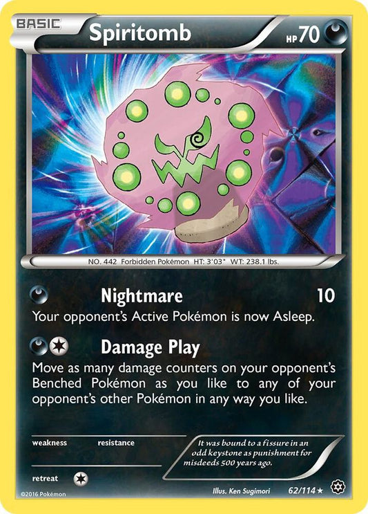 Spiritomb 62/114 Single